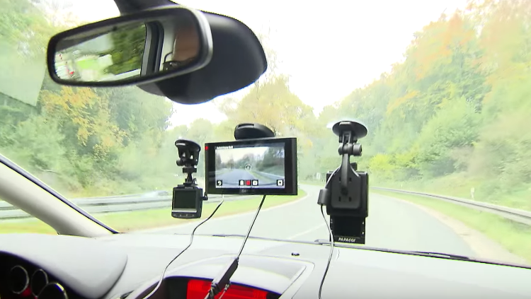 Dashcam im Auto