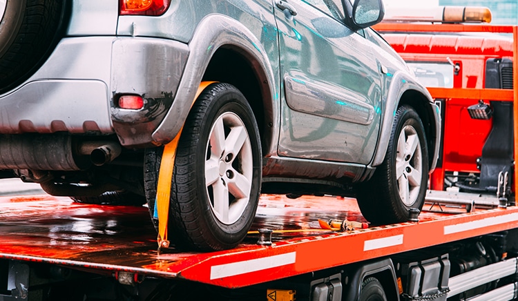 Wann darf die Stadt ein stillgelegtes Auto abschleppen?