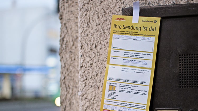 Paket vom Nachbarn angenommen und verschwunden: Was tun?